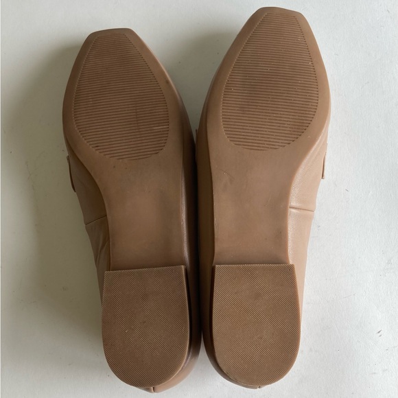 Steve Madden Cream Leather Chain Loafers size 10 - Picture 11 of 15